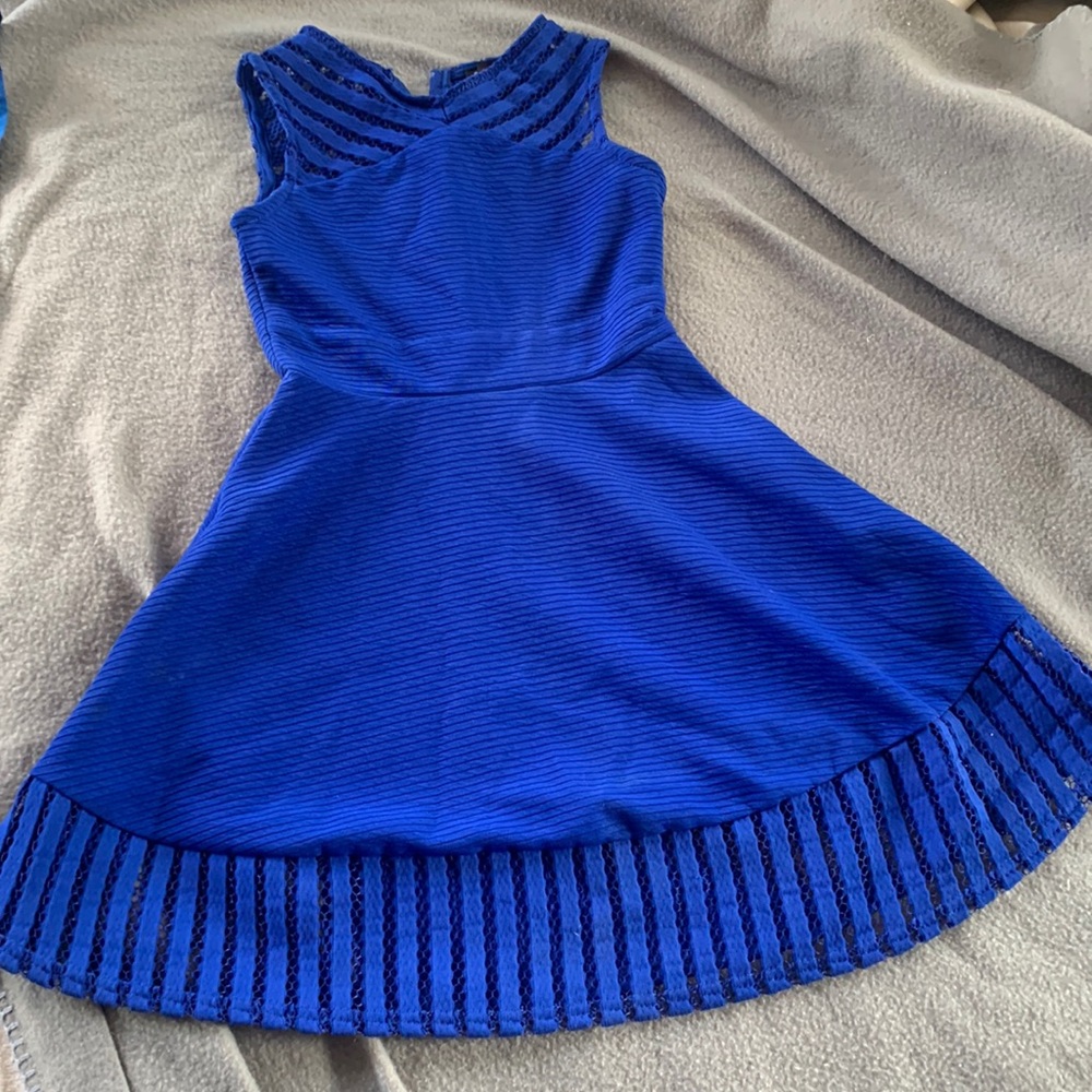 Girls blue dress